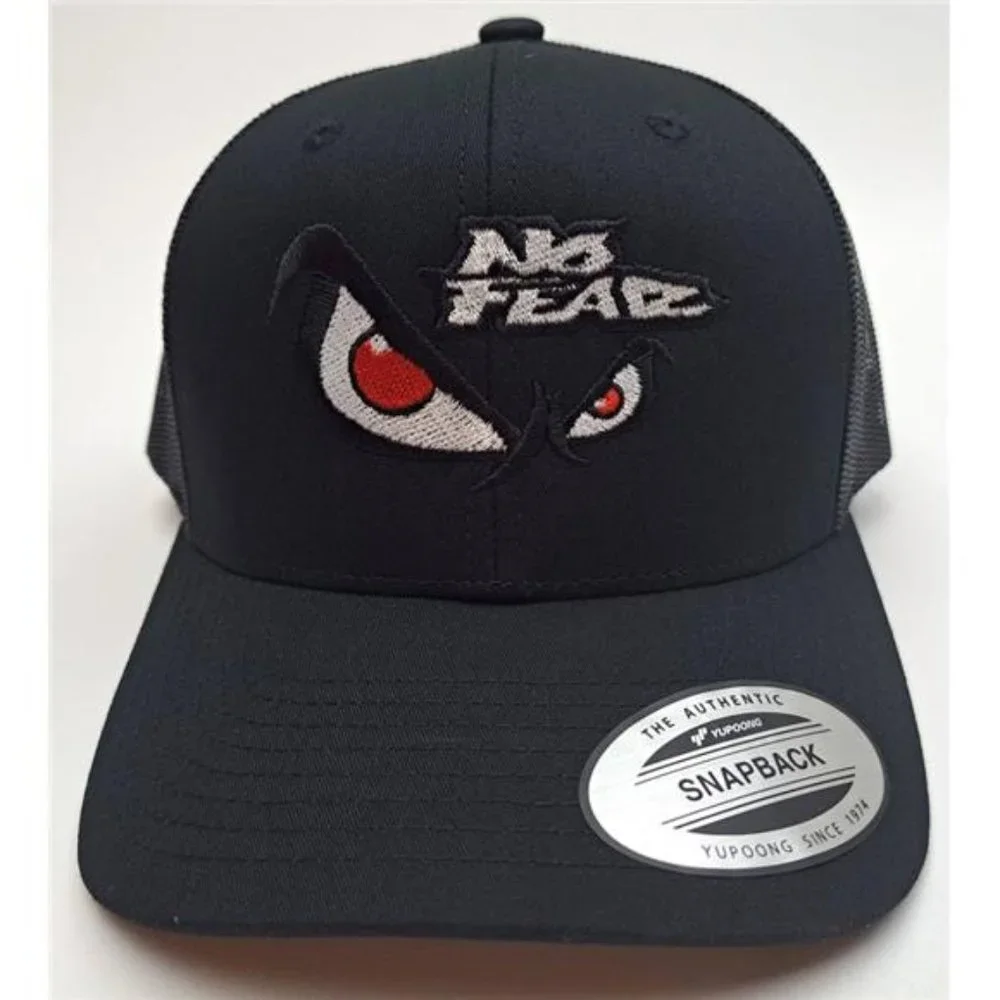 No Fear Angry Eyes 90s Skateboarding Skater Gifts Retro Vintage Style Hat Cap